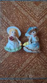 Statuette bambine in ceramica