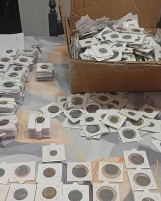 stock 2000 monete impacchettate.anni 60-70-80-90