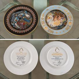 2 piatti Heinrich Villeroy & Boch da collezione