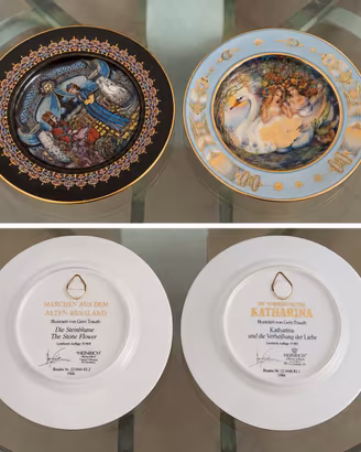 2 piatti Heinrich Villeroy & Boch da collezione