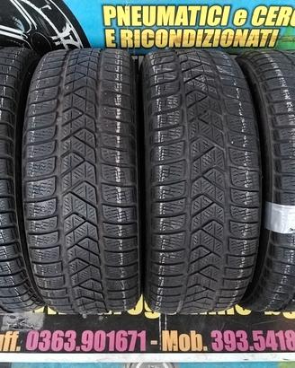 4 gomme usate pirelli 205 45 17 88v invernali 