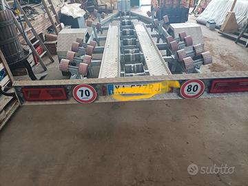 carrello porta barca 20 quintali