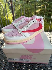 Air Jordan 1 Low OG Tropical Pink x Travis Scott