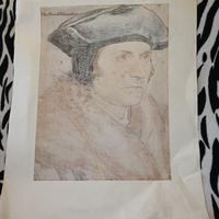 stampa thomas more, holbein, royal library windsor