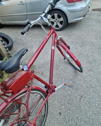 bicicletta alluminio pedalata assistita cardano