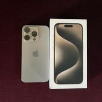 IPhone 15 Pro titanium 128GB