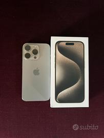 IPhone 15 Pro titanium 128GB