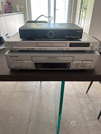 Videoregistratore Panasonic, DVD Pioner e Decoder