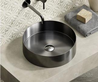 Lavabo da appoggio Gun Metal Venus Art.BB6802-BGM