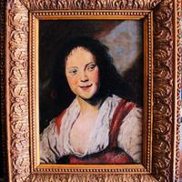 Anticodipinto copia d'Autore La Zingara Frans Hals