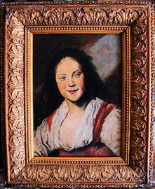 Anticodipinto copia d'Autore La Zingara Frans Hals