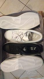 Scarpe Skeaker Puma Originali Bianche e Nere