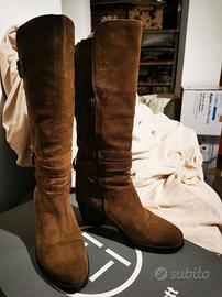 Stivale scamosciato marrone bagatt N°36 