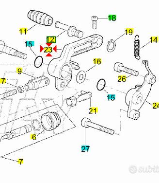 Pedale freno post Aprilia RSV R 1000 AP8135925