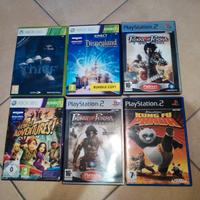 Lotto giochi Xbox 360 e Ps2