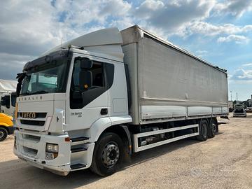 Iveco stralis 360 centinato con sponda