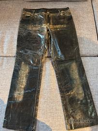 Pantalone pelle Roberto Cavalli