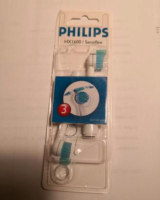 RICAMBI SPAZZOLINO PHILIPS HX1600 SENSIFLEX.