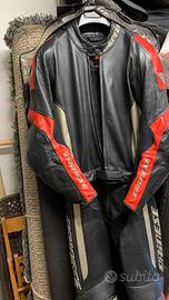 Tuta pelle dainese divisibile tg.46