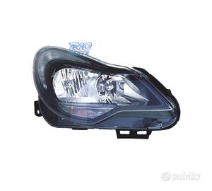 FANALE DESTRO PER OPEL CORSA D 11-14 FONDO NERO