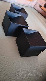 Applique a LED per interni cubo nero