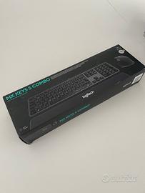 Tastiera logitec mx keys e mouse master s3