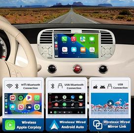 Autoradio android per 500