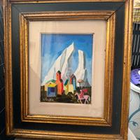 Giancarlo Cocchia .Olio su tavola