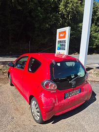 toyota aygo rossa