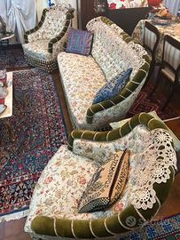 Elegante salotto classico artigianale