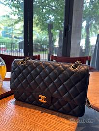 Borsa tote media Classic Flap CF