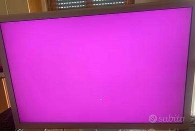 Apple cinema display 30'' pollici  Con adattatore 