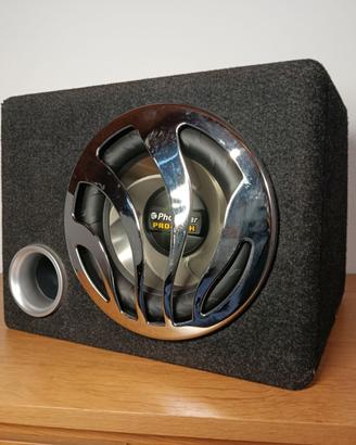 Subwoofer Phonocar Pro-Tech 20cm con Box Reflex