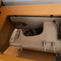 Macchina cucire originale Singer con mobiletto