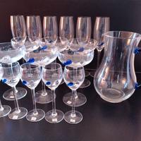 Bicchieri Atelier del vetro Morava Cecoslovacchia