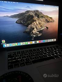 MacBook pro retina 15” i7 8GB SSD250GB-funzionante