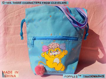 POPPLES Vintage 1986 BORSETTA Mini Borsa Tracolla