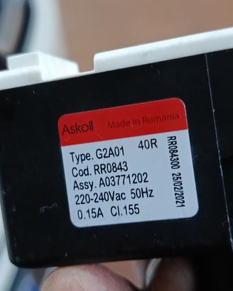 ricambi usati asciugatrice Electrolux a04629616 