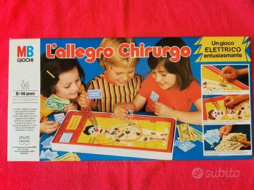 L'allegro chirurgo gioco vintage anni '70 