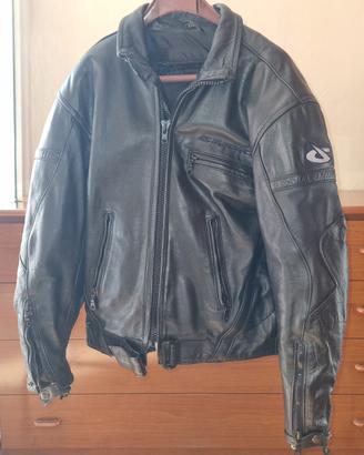 giubbotto pelle giudici per moto