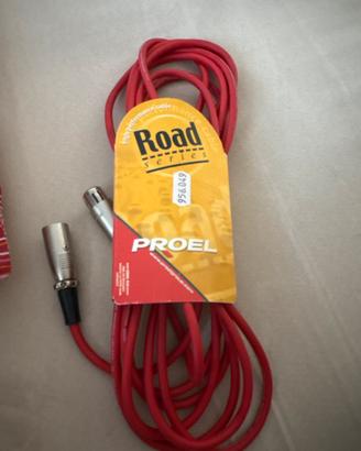 Cavo XLR di marca Proel (5MT)
