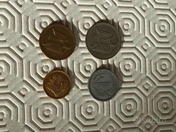 Lotto 4 monete Egitto - come da foto