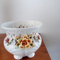 Vaso decorazione porcellana finissima 