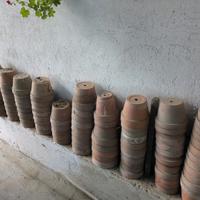 vasi terracotta per orto e giardino usati