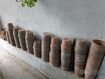 vasi terracotta per orto e giardino usati
