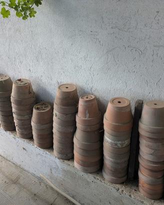 vasi terracotta per orto e giardino usati