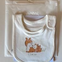 Bavaglio bimba volpi