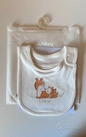 Bavaglio bimba volpi