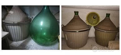 Damigiana 54L vetro verde