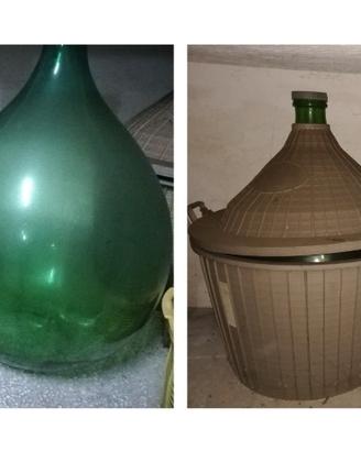 Damigiana 54L vetro verde